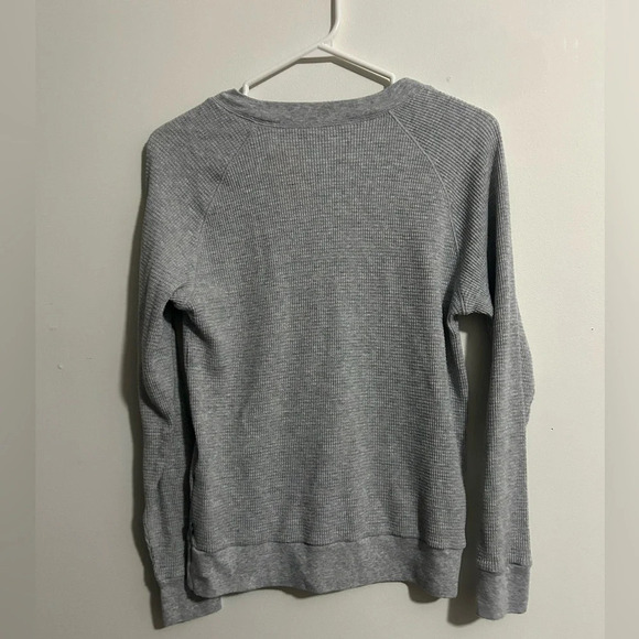 TNA Waffle Raglan  Long Sleeve Top - Picture 3 of 4